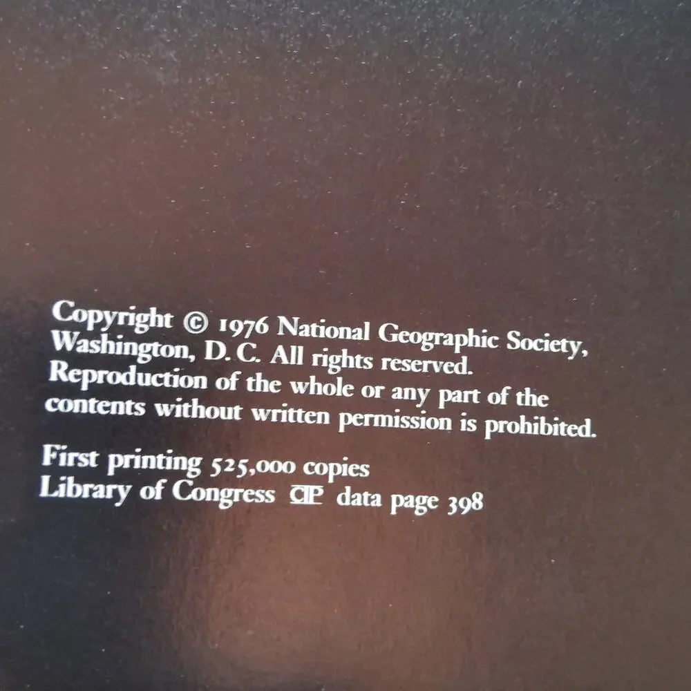 Our Continent Natural History of North America 1976 Hardcover - LN - One Owner